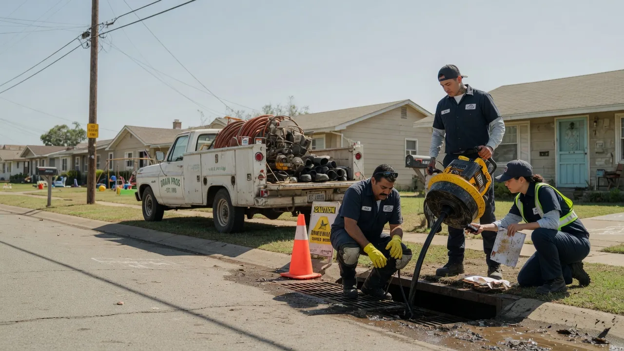 Drain Cleaning in Abernathy, TX near me